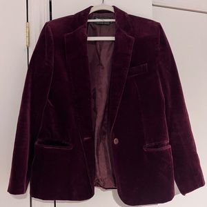 Velvet Blazer